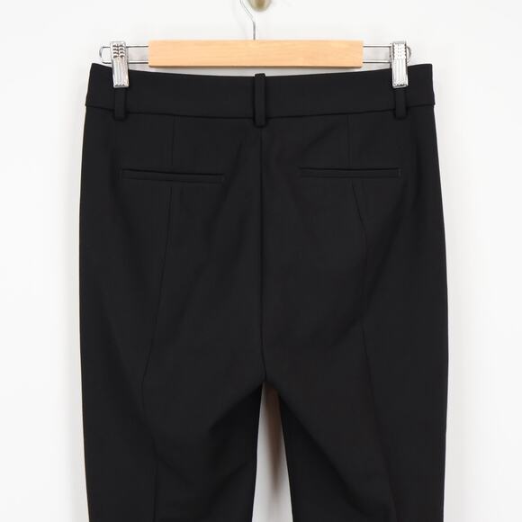 J.Crew Cropped Natalia Pant Four Season Stretch Black Size 4 NWT - Picture 7 of 9